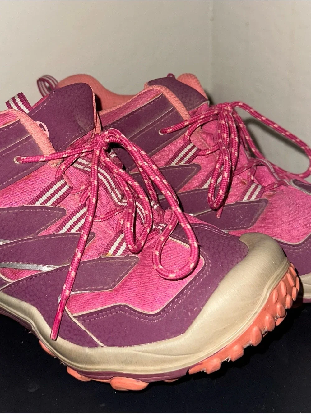 Merrell Girls Pink and Purple Trail Boots